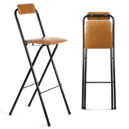 JFGCTYHXY Taburete Plegable, Ahorra Espacio, no Requiere Montaje, Ideal for Cocina, Bar, cafetería o Comedor