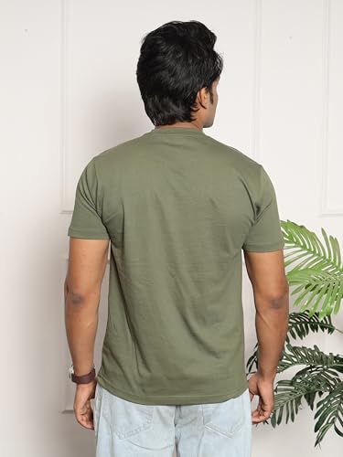 Image of The Grandpaa Factory Boys Cotton Round Neck T-Shirt | Half Sleeve Regular Fit Casual Wear T-Shirt for Boys