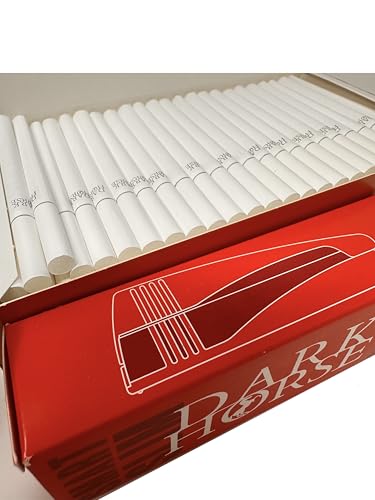 Super Slim Extra Long White Tipping Empty Filter Tubes with Smart Filling Machine - Starter Set