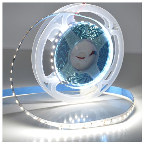 Tira LED 4m 12V luz blanca 5000K SMD2835 120LED/M miniatura 1