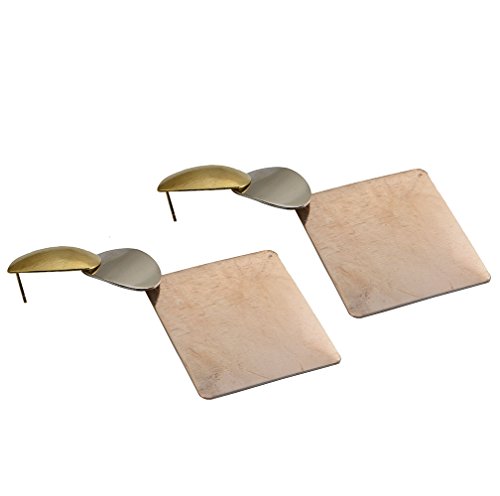 Boho Chic Gold Hoop Earrings with Turquoise Stones