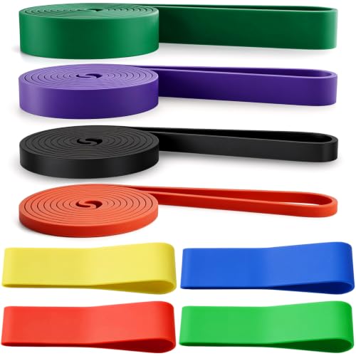 8PCS Resistance Bands Set, Exercise Workout Bands for Strength Training