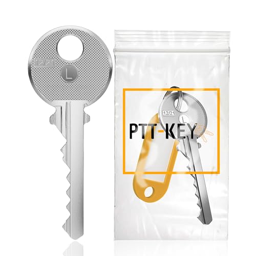 PTT-KEY - Clé PTT L10 pour serrure boîte aux lettres et entrée d'immeuble - passe partout - universelle - Barillet de boîte aux lettres