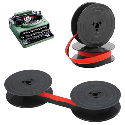 2 Pièces Rubans En Nylon Gr4 Pour Machine À Écrire, Ruban Machine A Ecrire, Ruban De Machine À Écrire Double Paquet, Compatibles Avec La Plupart Des...