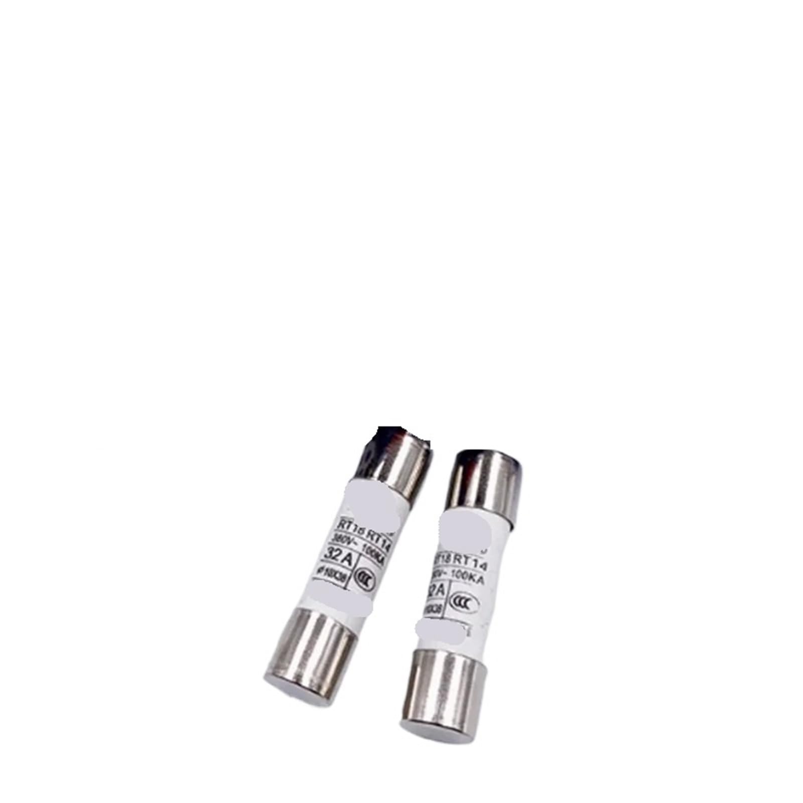 Fusible cilíndrico RO15, 380 V, 0,5 A - 40 A, 10 x 38 mm, 20 unidades, R015, RT14, RT18, RT14-20, RT18-32(10A)