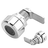 Electronic Cabinet Lock, Smart Cabinet Keyless Lock Fingerprint Bluetooth APP Remote Unlock Security...