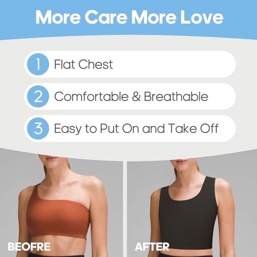 Chest Binder For Transgender FTM Cosplay Breathable Half Breast Binder Bra4