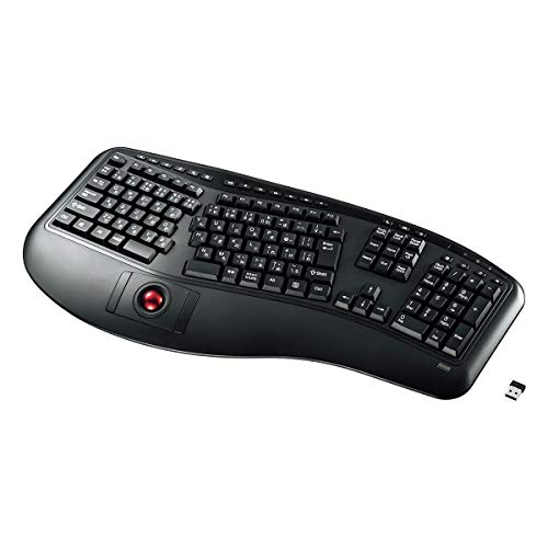 Amazon.co.jp: サンワサプライ エルゴノミクスキーボード SKB-ERG6BK
