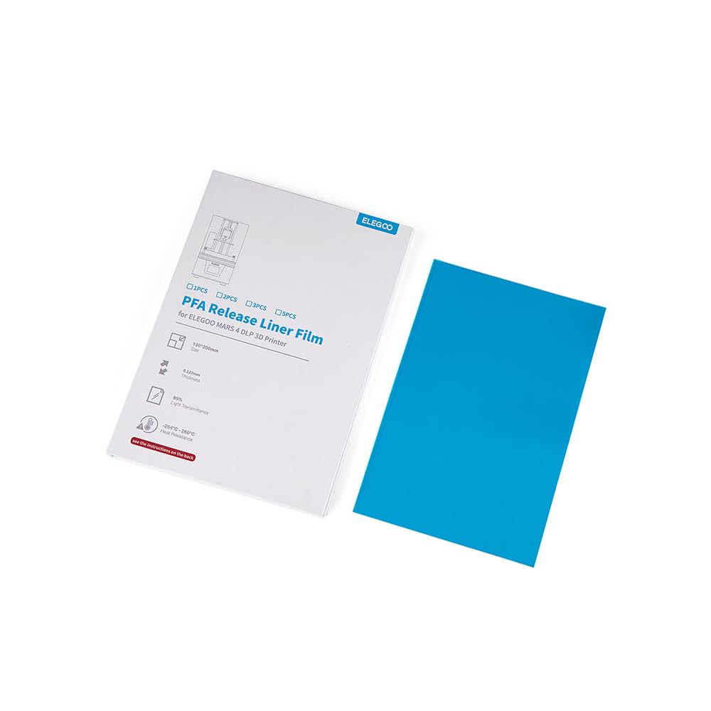 DLP FEP Film Sheets for Resin Printer Pack of 5 (B0DBDSF8ZF) Amazon Price History, Amazon Price Tracker