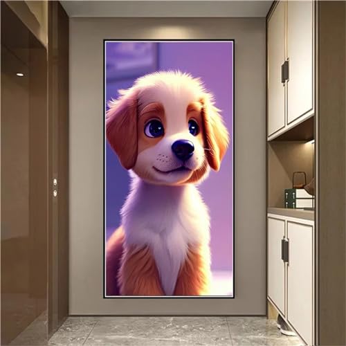 Loisirs créatifs painting diamant XXL pour combler un grand mur vide