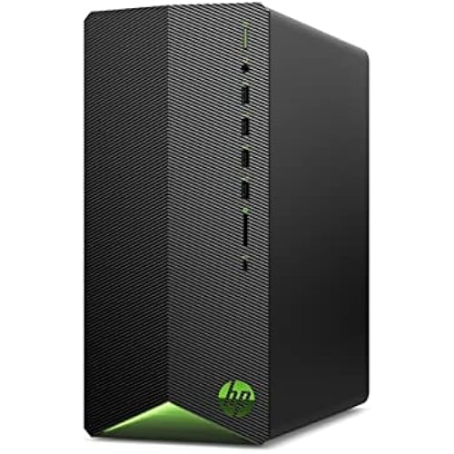 HP Pavilion Gaming Premium Desktop | 10th Generation Intel Core i5-10400F | 16GB RAM | 512GB SSD+2TB HDD | NVIDIA GeForce RTX 3060 | Windows 10 Home | Keyboard and Mouse | HDMI Cable Bundle, Black