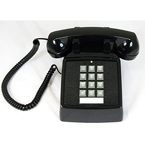 Cortelco 2500-V-BK 250000-VBA-20M Desk w/ Volume BLACK (ITT-2500-V-BK) Cover