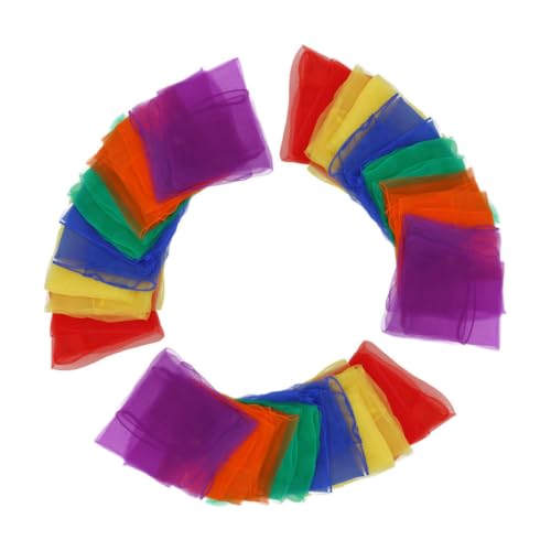 Pañuelos para juego musical infantil y danza cuadrada SWETRACE telas ligeras transpirables