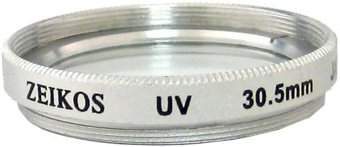 Zeikos 30.5mm Multi-Coated UV Filter For Sony PC-350, DCR-SR45 & Any Other 30.5mm Lens Camera