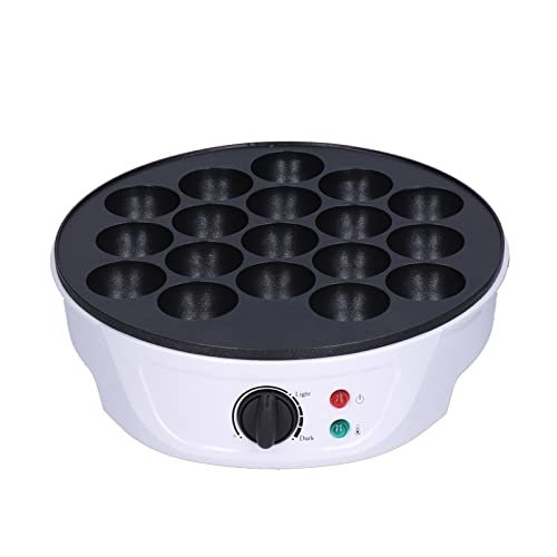 Wakects Electric Takoyaki Machine 18 Holes 750W Non-Stick Kitchens Electric Machine Double-sided Heating for Making Japanese Takoyaki(uk)