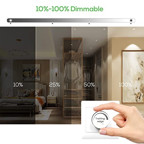 LED Einbaustrahler ALUSSO 230V 7W dimmbar im 6er Set