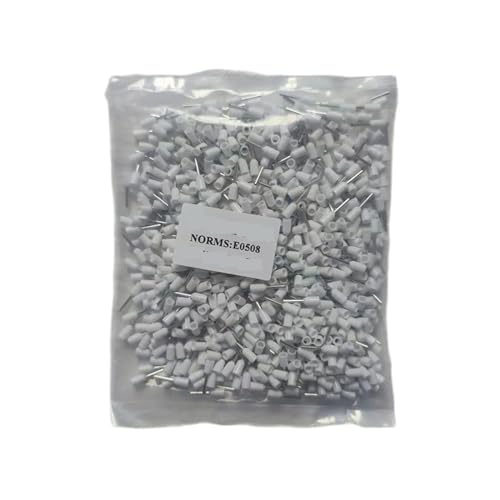 Bornier à virole isolé jaune E7508 embout de câble électrique à sertir - 4