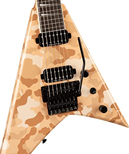Jackson Concept Series Rhoads RR24-7 EB Desert Camo Guitarra Eléctrica - Les Beatles, Paul McCartney, John Lennon, RIngo Starr, George Harrison Jackson Concept Series Rhoads RR24-7 EB Desert Camo Guitarra Eléctrica – Image 8