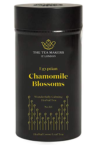 The Tea Makers of London Chamomile Blossoms Herbal Loose Leaf Tea 50g Caddy