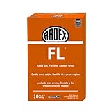ARDEX FL Rapid Set Flexible High-Performance Sanded Grout, 10 lbs Bag, Fast-Drying, Stain-Resistant, Polymer-Modified, for Interior and Exterior Use, Black Licorice
