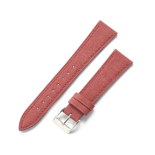 Bracelet montre 20 mm vintage rouge idéal pour personnaliser son look rétro