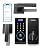 Philips Smart Lock with Handles, Keyless Entry Door Lock Set, Smart Door Lock with 2 Level Handles, Digital Keypad Deadbolt for Front Door, App Fingerprint PIN Code Unlocking, Auto Locking