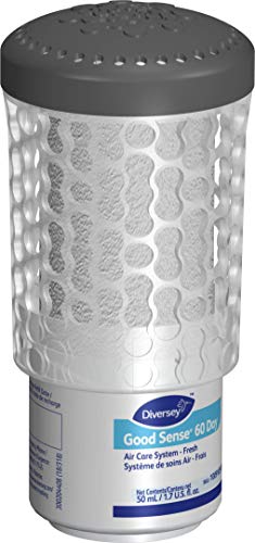 Diversey-100910595-Good-Sense-60-Day-Air-Care-System-Cartridge-Deodorizer-Freshener-for-Restrooms-Gyms-High-Traffic-Public-Spaces-Fresh-Scent-Refill-1-Cartridge-Pack-of-6
