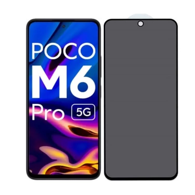 RESOLUTE PRO Privacy Tempered Glass Screen Protector for Poco M6 Pro 5G - RS-PRC-Q3 (Pack of 1) (B0CXQ2QBF7) Amazon Price History, Amazon Price Tracker