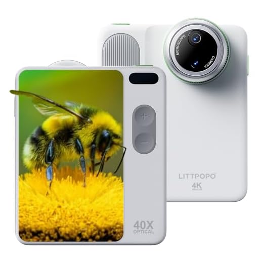 LiTTPOPO MicroCam-X1 4K Digital Camera