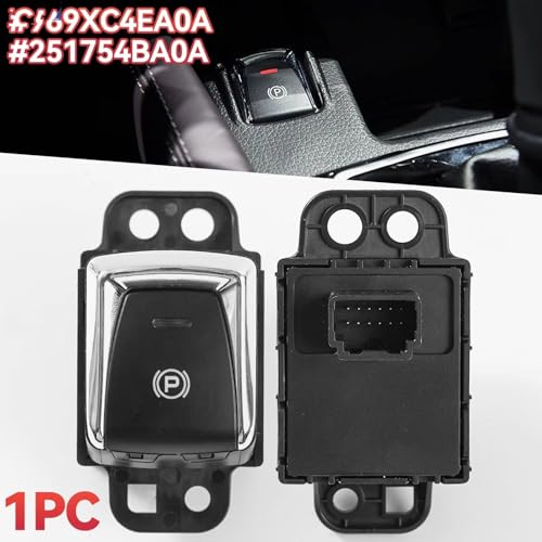 Interruptor control freno estacionamiento compatible con Nissan Qashqai 2014-2018 4