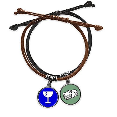 Pulsera frágil de cuerda para evitar perder tu dinero con estilo urbano
