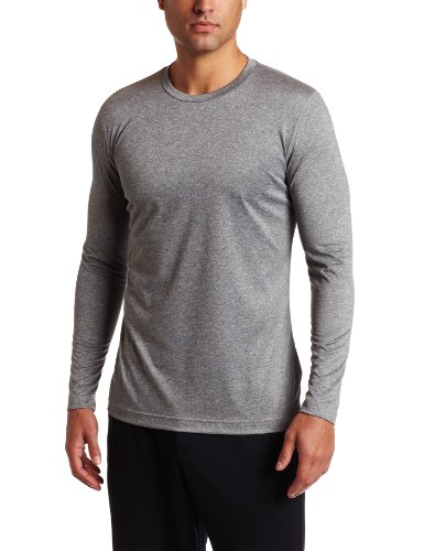 Mizuno Inspire tee-shirt de sport manches longues gris homme XX-Large