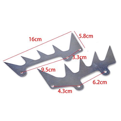 Eastar 2X Bumper Spike Felling Dog Set Fit for Stihl 044 046 064 065 066 MS440 MS460 MS640 MS650 MS660