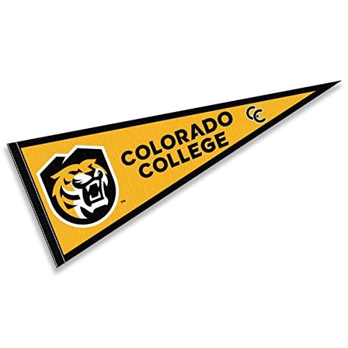 Colorado College Tigers Gold Pennant