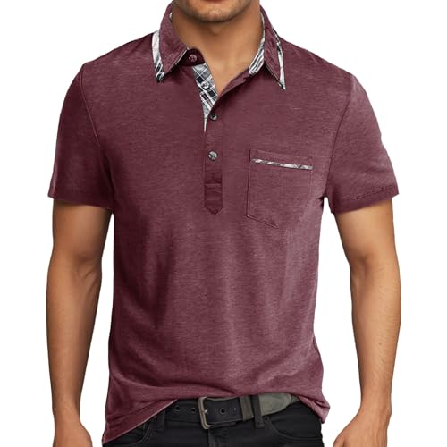 Polo de golf homme infroissable pour en finir avec la transpiration et les plis en été