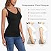 JOYSHAPER Women Tummy Control Shapewear Tank Tops V Neck Seamless Compression Camisole Slimming Body Shaper Cami Black S