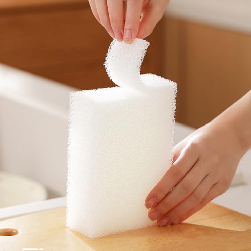 Image of 30PCS Multipurpose Kitchen Scrub Sponges,All-Purpose Sponges,Multi Layer Sponge,Layered Sponge Versatile and Tearable, Non Scratch, for Washing and Cleaning Dishes