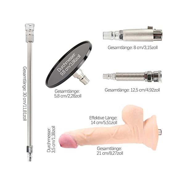 FREDORCH NEU Fernbedienung Automatische stumme Sexmaschine für Frauen und Männer Maschinen für Sex Masturbation Love Retractable Machine Vibrator Sexspielzeug (Package B) – Bild 7