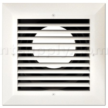 AIRTEC MXES Return/Exhaust Grille for 4/5/6" Duct - No Damper