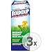 Produktbild Roundup Rasen-Unkrautfrei Konzentrat Unkrautvernichter Sparpaket, 3 x 500 ml + Zeckenzange mit Lupe