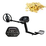 🌟 [Más Características] : Detector de metales Altura ajustable: Ajuste la longitud del detector para un uso cómodo Indicación de detección: Alarma de audio y puntero para indicar la detección de metales Bobina de búsqueda a prueba de agua: Puede utilizar el detector de metales en aguas poco profundas Control de volumen: Ajuste el volumen de salida del altavoz o los auriculares Toma de auriculares: Proporciona una conexión de auriculares para su uso con una toma de auriculares de 3,5 mm.