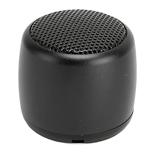 Image of Sanpyl Mini Bluetooth Speaker, Portable Speakers with HD Sound Heavy Subwoofer, USB Rechargeable Small Tiny Speaker for Outdoor Indoor (Black)