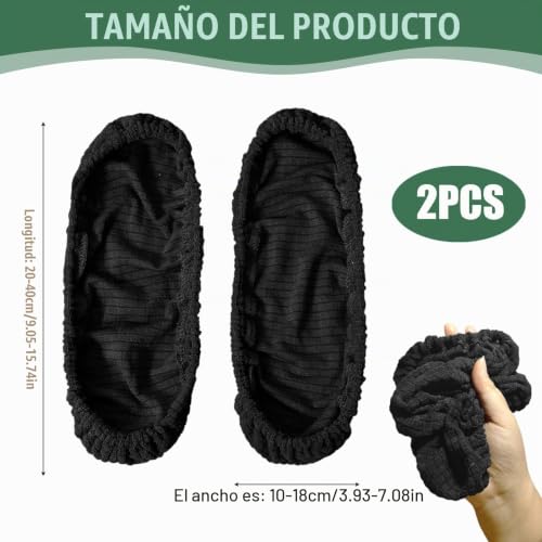 Miniatura 2 de Fundas Para Reposabrazos De Silla De Oficina, Juego De 2 Funda Reposabrazos Silla Oficina De Poliéster Elástico, Impermeables, Elásticas Y Elásticas.
