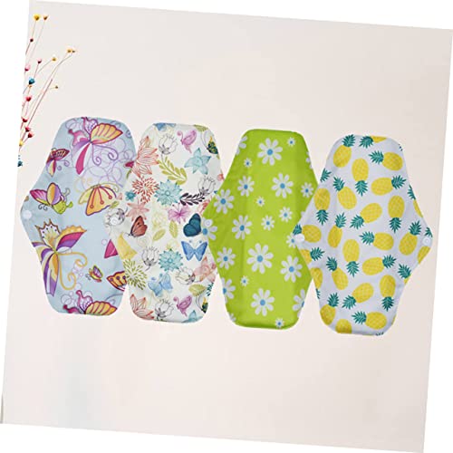 Healeved 4 Peças Calcinhas Femininas De Algodão Calcinhas Femininas De Algodão Sob Calças Para Absor