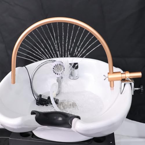 Head Spa Water Frame with Pump for Shampoo Sink, Portable Salon Shower Head Equipment, Shampoo Bowl Waterfall