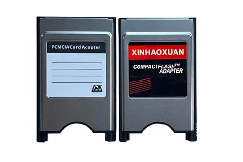Wqdmke Pcmcia Compactflash Memory Card Reader Adapter #TOP24