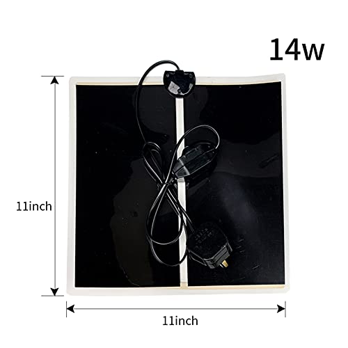 Reptiel Heat Mat met verstelbare temperatuurregelaar verwarming pad voor terrarium klimmen schildpad hagedis spider 5W… - Afbeelding 7
