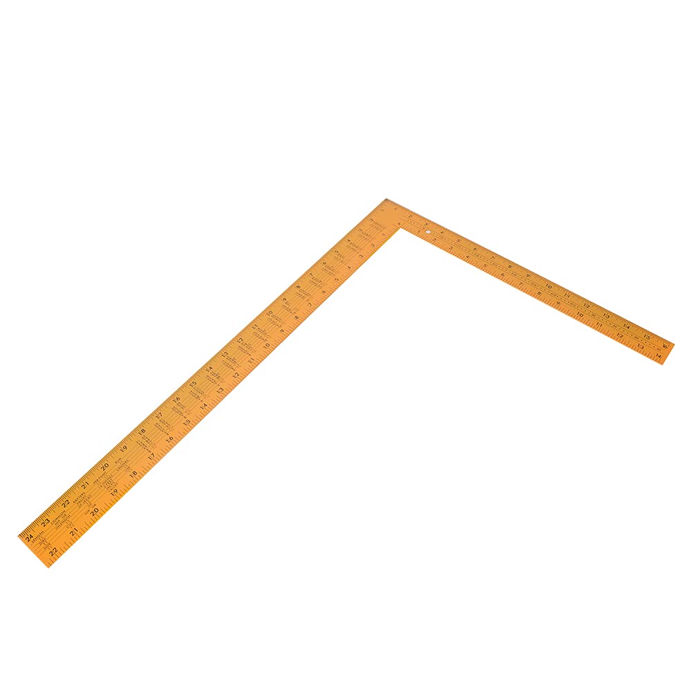 Telaio quadrato, Righello quadrato ad angolo retto Righello quadrato di precisione Strumenti per la lavorazione del legno Righello multifunzione in alluminio Righello a forma di L per falegnameria,