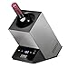 Produktbild CASO WineCase One Inox - Design Weinkühler für eine Flasche, Temperaturbereich von 5-18°C, für Flaschen bis 9 cm Ø, Sensor-Touch Bedienung, Edelstahlgehäuse, Klein