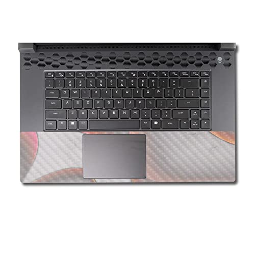 Image of MightySkins Carbon Fiber Skin Compatible With Alienware M17 R5 (2022) Full Wrap Kit - Bubble Marble | Protective, Durable Textured Carbon Fiber Finish | Easy To Apply & Change Styles | Made in the USA